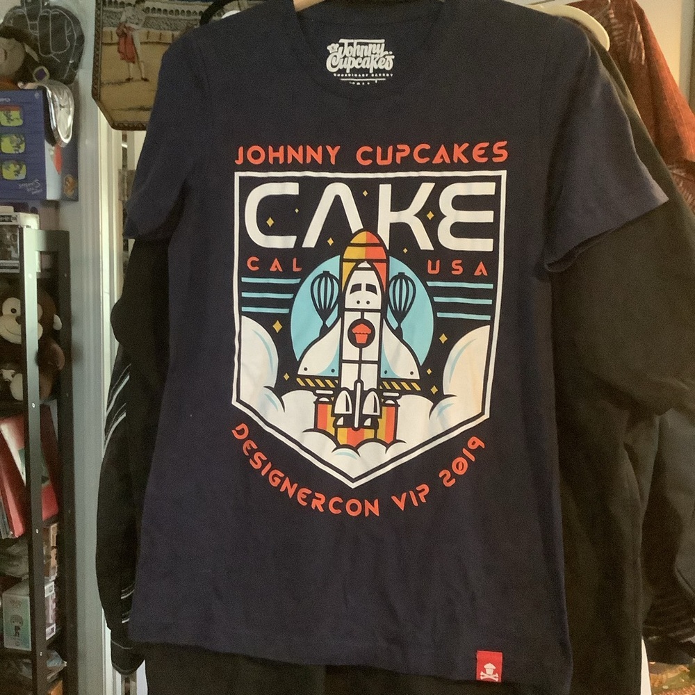 Johnny Cupcakes Designer Con 2019 Tee T-shirt Size Small S